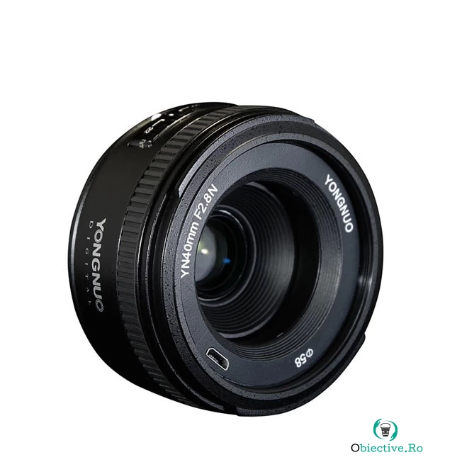 Obiectiv Yongnuo YN 40mm f2.8 pentru Nikon la 495.00 lei ron