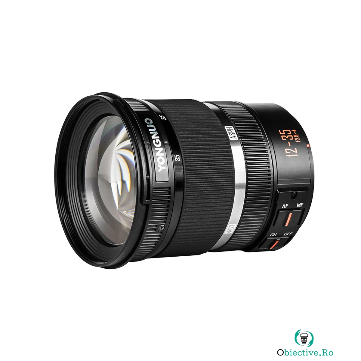 Obiectiv AF Yongnuo 12-35mm F2.8-4M cu Macro pentru Micro Four Thirds M4/3 Mount