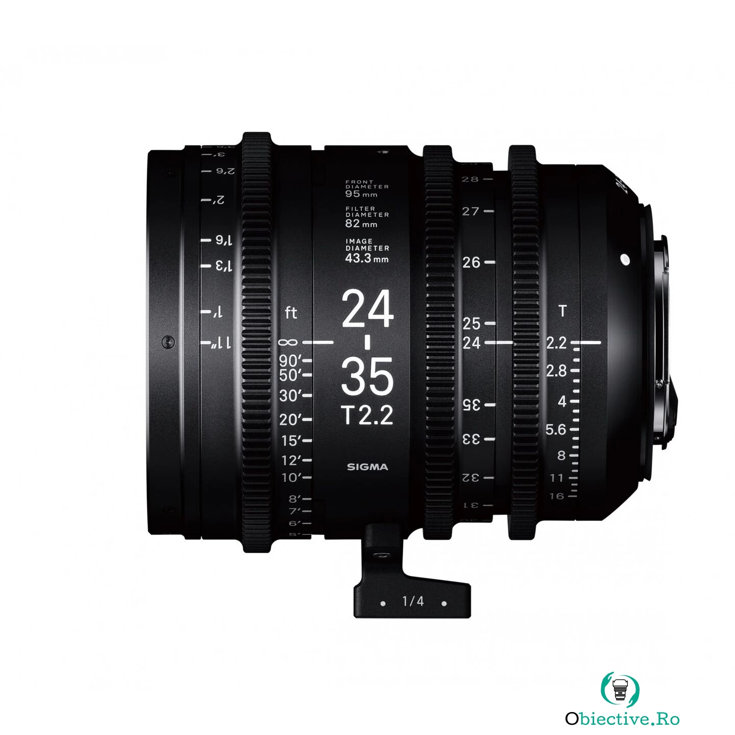 Obiectiv Sigma 24-35mm T2.2 FF pentru Canon, Luminos la 29,882.00 lei ron