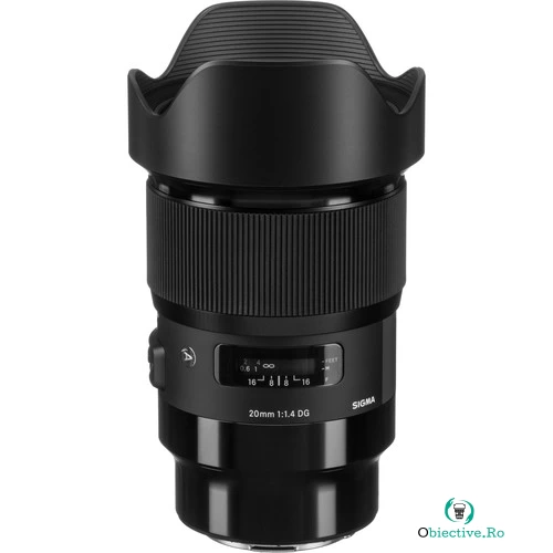 Obiectiv Sigma 20mm F1.4 DG HSM pentru SONY E