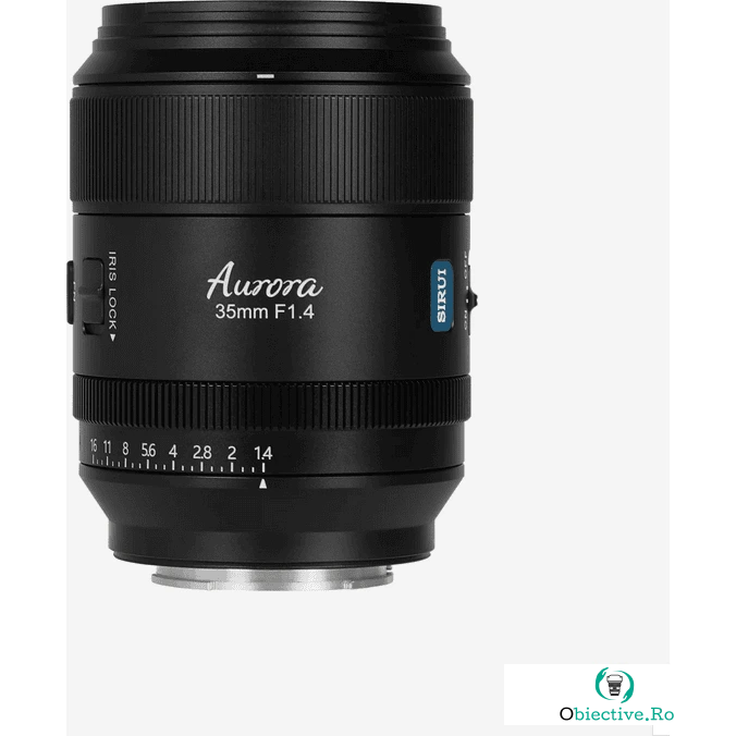 Sirui Obiectiv Sirui Aurora, 35mm, F1.4, Full Frame Autofocus (X Mount), Negru