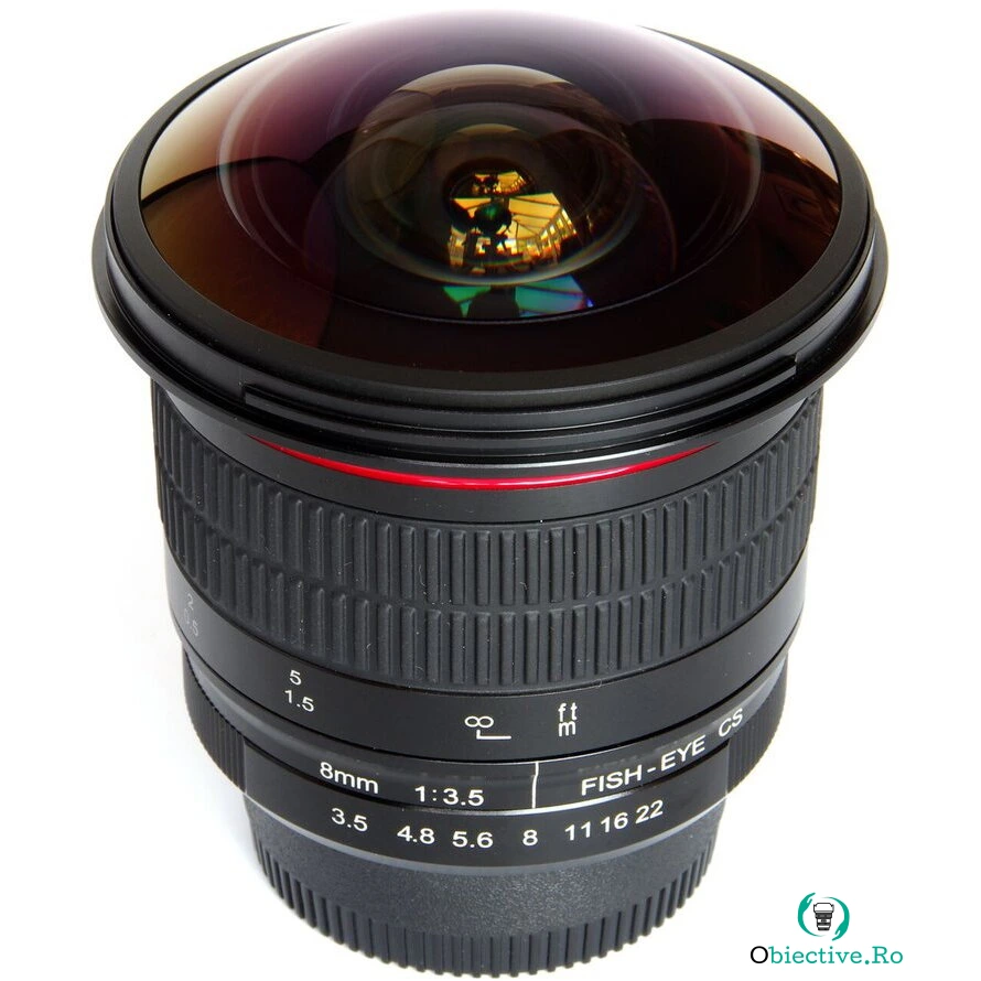 Meike Obiectiv manual Meike, 8mm, F3.5, Fisheye, pentru Nikon Z-Mount, Negru