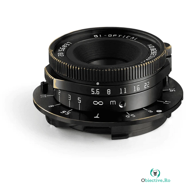 TTArtisan Obiectiv Manual TTArtisan 28mm F5.6 Wide Angle Full Frame Leica M Black