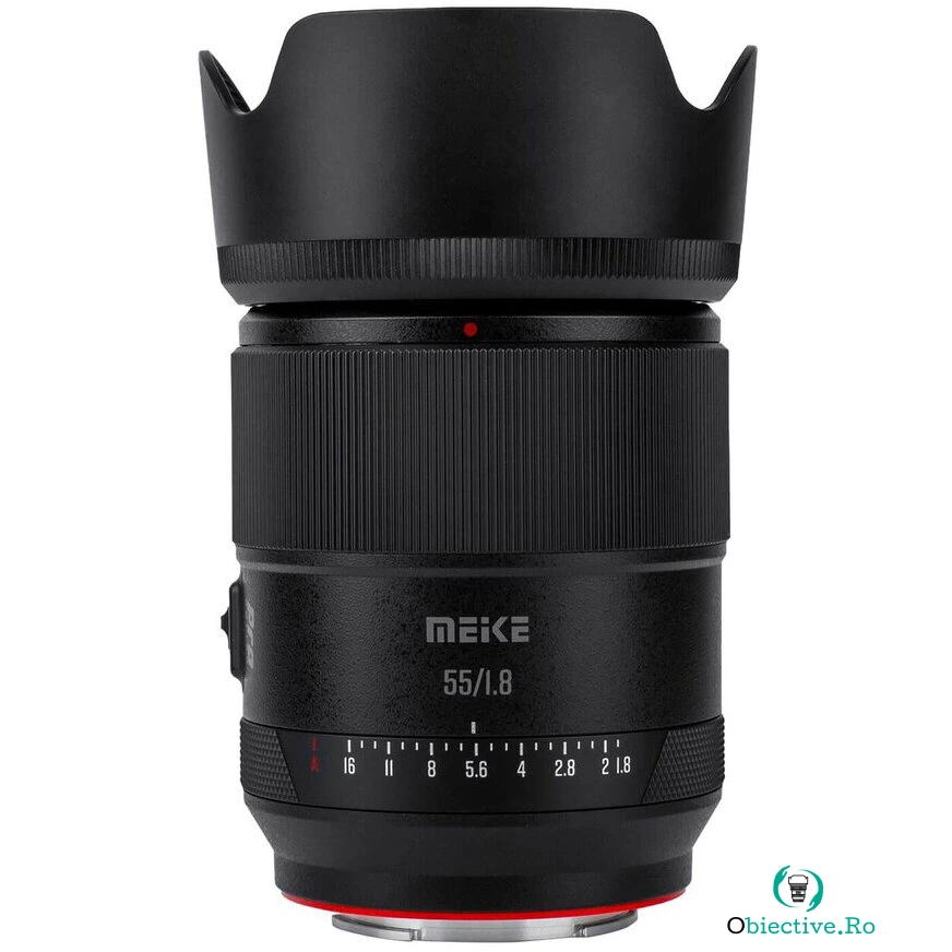 Meike Obiectiv AutoFocus Meike 55mm F1.8 Full Frame STM Portrait Sony E