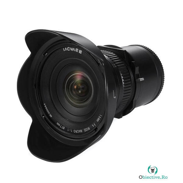 Obiectiv Manual Venus Optics Laowa Wide Angle Macro 15mm f/4 pentru Sony E-mount