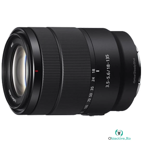 Sony Obiectiv Sony, montura E, 18-135mm, f3.5-5.6 OSS, Negru