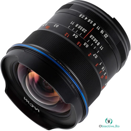 Obiectiv Manual Venus Optics Laowa Zero-D 12mm f/2.8 Negru pentru Sony E