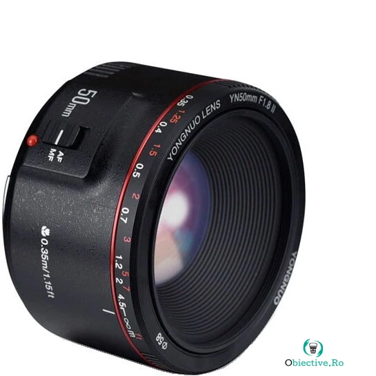 Yongnuo Obiectiv foto Yongnuo YN 50mm f1.8 II pentru Canon EOS