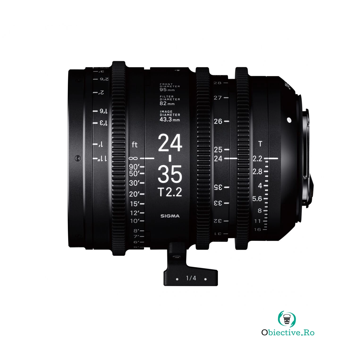 Obiectiv Sigma 24-35mm T2.2 FF pentru Canon la 25,253.00 lei ron