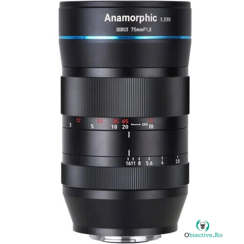 Sirui Obiectiv Manual SIRUI 75mm F1.8 1.33X APS-C Anamorphic Lens Nikon Z