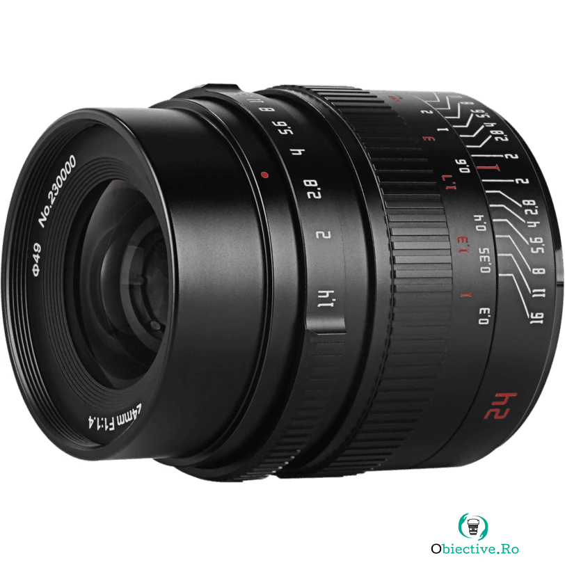 7Artisans Obiectiv manual 7Artisans 24mm F1.4 Fuji (FX Mount)